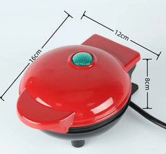Heart Shape 106MM Size Miniature Electric Oven Mini Waffle Maker Model Kitchen Furniture Accessories For Couples Valentines Day