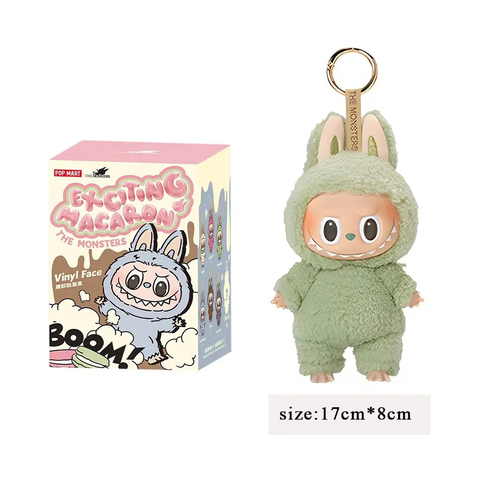 2025 Spot Hot Labubu Character Series PVC Pendant Doll Model Monster Replica Keychain Boy