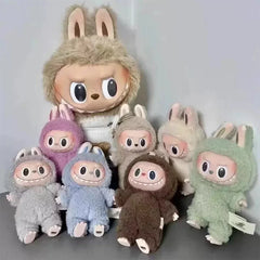 2025 Spot Hot Labubu Character Series PVC Pendant Doll Model Monster Replica Keychain Boy