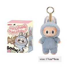 2025 Spot Hot Labubu Character Series PVC Pendant Doll Model Monster Replica Keychain Boy