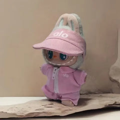 Clothes only] one or two generations of LABUBU sitting party keychain Labubu clothes pendant fashion cute casual suit