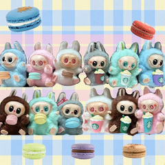 Labubu Mini plush doll clothes accessories for korea kpop exo labubu v1 v2 idol dolls pit strip climbing suit clothes gift