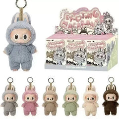 2025 Spot Hot Labubu Character Series PVC Pendant Doll Model Monster Replica Keychain Boy