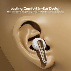 Toocki ANC Bluetooth Earphone 5.4 Dual Noise Cancellation Waterproof Wireless Headphone 3D Stereo In-ear ENC Earbuds With Mic