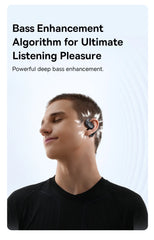 Baseus Eli 10i Fit Open-Ear Earphones Wireless Bluetooth 5.4 Headphones IP54 Waterproof Air conduction AI Clear Calls Earbuds