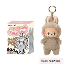 2025 Spot Hot Labubu Character Series PVC Pendant Doll Model Monster Replica Keychain Boy