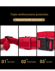 Pet Dog Collar Leash Set Nylon Material Durable Dog Collar Reflective Leash Pet Tactical Training Dog Collar Large Dog Leash Set