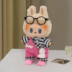 17cm Labubu Doll's Clothes Cute Fashion V1V2 Idol Clothing DIY Kids Gift Labubu Dress Cloak Gift Clothes Hair accessories Ropa