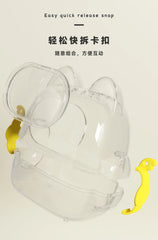 Labubu Blind Box Storage Bag Cute Transparent Crossbody Bag Display Case For Dolls Toy