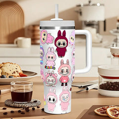 Second generation fabric 40oz car cup Elf Tumbler Tiantuan stainless steel Ice King insulated cup
