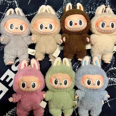 2025 Spot Hot Labubu Character Series PVC Pendant Doll Model Monster Replica Keychain Boy