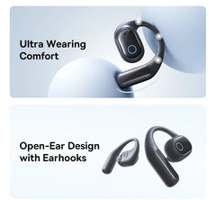Baseus Eli 10i Fit Open-Ear Earphones Wireless Bluetooth 5.4 Headphones IP54 Waterproof Air conduction AI Clear Calls Earbuds
