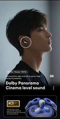 Monster MQT52 Wireless Bluetooth 5.4 Earphones Long Battery Life Gaming Headphones Dual Mode HIFI Stereo Sound Headset With Mic