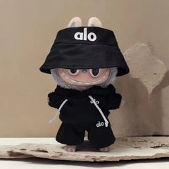 Clothes only] one or two generations of LABUBU sitting party keychain Labubu clothes pendant fashion cute casual suit