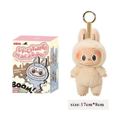 2025 Spot Hot Labubu Character Series PVC Pendant Doll Model Monster Replica Keychain Boy