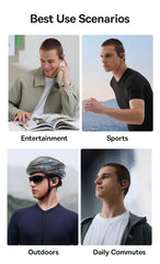 Baseus Eli 10i Fit Open-Ear Earphones Wireless Bluetooth 5.4 Headphones IP54 Waterproof Air conduction AI Clear Calls Earbuds