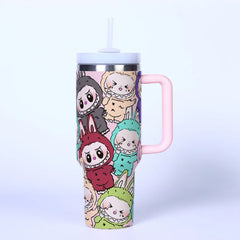 Second generation fabric 40oz car cup Elf Tumbler Tiantuan stainless steel Ice King insulated cup