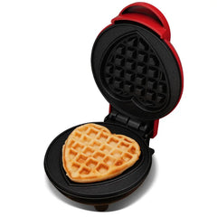 Heart Shape 106MM Size Miniature Electric Oven Mini Waffle Maker Model Kitchen Furniture Accessories For Couples Valentines Day