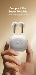 Toocki ANC Bluetooth Earphone 5.4 Dual Noise Cancellation Waterproof Wireless Headphone 3D Stereo In-ear ENC Earbuds With Mic