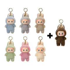 2025 Spot Hot Labubu Character Series PVC Pendant Doll Model Monster Replica Keychain Boy
