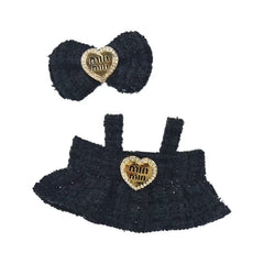 LABUBUThe first secondand third generations of Labubu can wear a small fragrant skirt set bow trendy strap skirt andbaby clothes