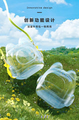 Labubu Blind Box Storage Bag Cute Transparent Crossbody Bag Display Case For Dolls Toy