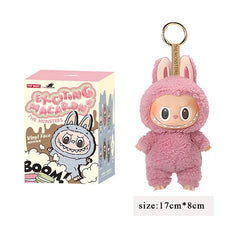 2025 Spot Hot Labubu Character Series PVC Pendant Doll Model Monster Replica Keychain Boy