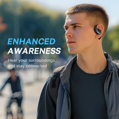 Baseus Eli 10i Fit Open-Ear Earphones Wireless Bluetooth 5.4 Headphones IP54 Waterproof Air conduction AI Clear Calls Earbuds