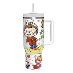 Second generation fabric 40oz car cup Elf Tumbler Tiantuan stainless steel Ice King insulated cup