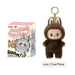 2025 Spot Hot Labubu Character Series PVC Pendant Doll Model Monster Replica Keychain Boy